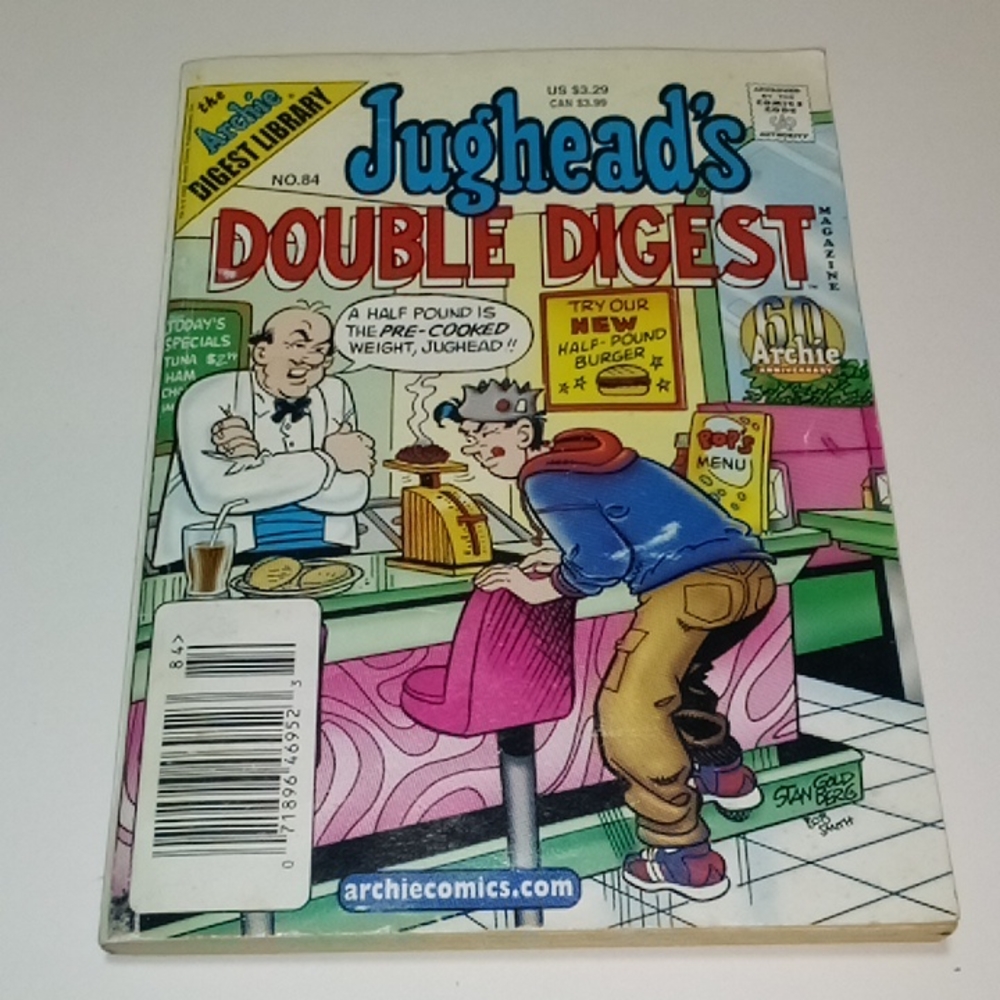3/$15 Jughead's Double Digest Magazine No.84 071896469523 ©2002